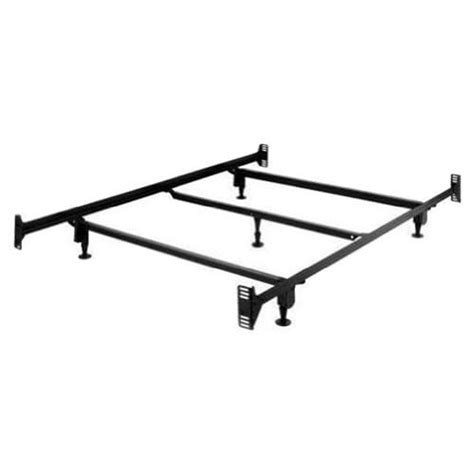 sturdy metal bed frame with headboard and footboard brackets|ghostbed adjustable base headboard brackets.